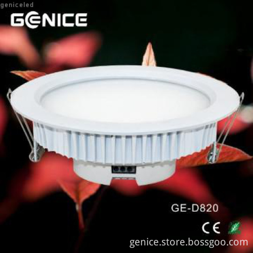 AC100-240V 8inch 1700lm 20W China LED downlights